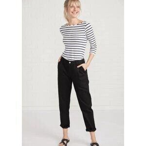 KowTow Turnaround black twill Button-fly pants